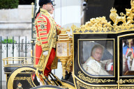 ROYALS - Kroenung von King Charles: Fahrt in der Diamond Jubilee State Coach