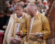 ROYALS - Kroenung von King Charles: Zeremonie in der Kirche
