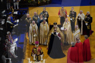 ROYALS - Kroenung von King Charles: Zeremonie in der Kirche