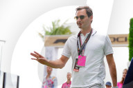 PEOPLE - Roger Federer am GP Miami