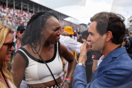 PEOPLE - Roger Federer am GP Miami