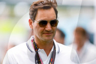 PEOPLE - Roger Federer am GP Miami