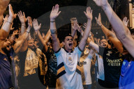 FUSSBALL - Die Fans von Real Madrid feiern ihre zwanzigste Copa del Rey