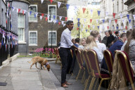 The Prime Minister Rishi Sunak hosts the Coronation Big Lunch