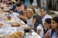 The Prime Minister Rishi Sunak hosts the Coronation Big Lunch