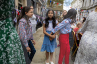 The Prime Minister Rishi Sunak hosts the Coronation Big Lunch