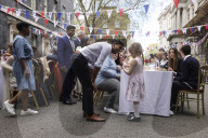 The Prime Minister Rishi Sunak hosts the Coronation Big Lunch