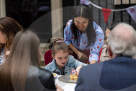 The Prime Minister Rishi Sunak hosts the Coronation Big Lunch