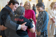 The Prime Minister's wife watches boxing training