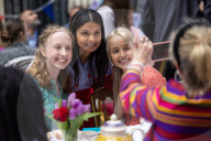 The Prime Minister Rishi Sunak hosts the Coronation Big Lunch
