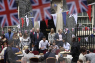 The Prime Minister Rishi Sunak hosts the Coronation Big Lunch