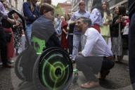 The Prime Minister Rishi Sunak hosts the Coronation Big Lunch