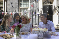 The Prime Minister Rishi Sunak hosts the Coronation Big Lunch