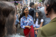 The Prime Minister Rishi Sunak hosts the Coronation Big Lunch