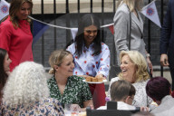 The Prime Minister Rishi Sunak hosts the Coronation Big Lunch