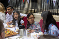 The Prime Minister Rishi Sunak hosts the Coronation Big Lunch