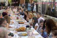 The Prime Minister Rishi Sunak hosts the Coronation Big Lunch