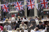 The Prime Minister Rishi Sunak hosts the Coronation Big Lunch
