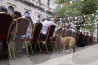 The Prime Minister Rishi Sunak hosts the Coronation Big Lunch