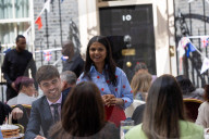The Prime Minister Rishi Sunak hosts the Coronation Big Lunch