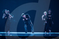 PEOPLE - ESC 2023: Remo Forrer, Schweiz, wÃ¤hrend der Generalprobe 