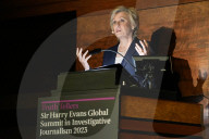 Sir Harry Evans Global Summit 2023 in London, UK.