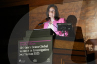 Sir Harry Evans Global Summit 2023 in London, UK.