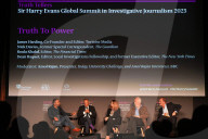 Sir Harry Evans Global Summit 2023 in London, UK.
