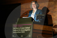 Sir Harry Evans Global Summit 2023 in London, UK.