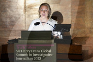 Sir Harry Evans Global Summit 2023 in London, UK.
