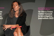 Sir Harry Evans Global Summit 2023 in London, UK.