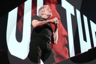 Roger Waters performing at Accor Arena in Paris
