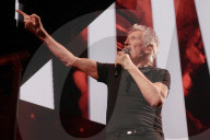 Roger Waters performing at Accor Arena in Paris
