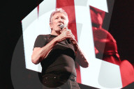 Roger Waters performing at Accor Arena in Paris