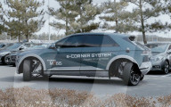 New wheel system allows a car to drive sideways into a parking space.                                   