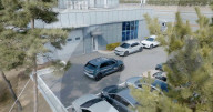 New wheel system allows a car to drive sideways into a parking space.                                   