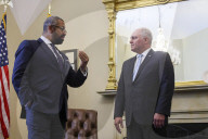 The Foreign Secretary James Cleverly visits Washington DC