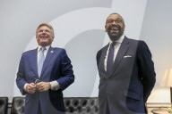 The Foreign Secretary James Cleverly visits Washington DC