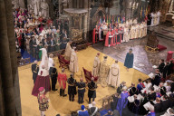 The Coronation of Their Majesties King Charles III and Queen Camilla at Westminster Abbey, UK.