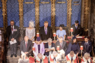 The Coronation of Their Majesties King Charles III and Queen Camilla at Westminster Abbey, UK.
