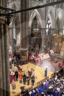 The Coronation of Their Majesties King Charles III and Queen Camilla at Westminster Abbey, UK.