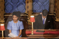 The Coronation of Their Majesties King Charles III and Queen Camilla at Westminster Abbey, UK.