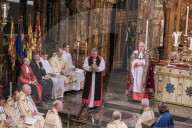 The Coronation of Their Majesties King Charles III and Queen Camilla at Westminster Abbey, UK.