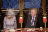 The Coronation of Their Majesties King Charles III and Queen Camilla at Westminster Abbey, UK.