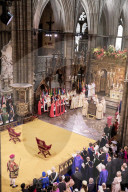 The Coronation of Their Majesties King Charles III and Queen Camilla at Westminster Abbey, UK.