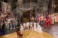 The Coronation of Their Majesties King Charles III and Queen Camilla at Westminster Abbey, UK.