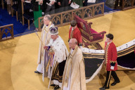 The Coronation of Their Majesties King Charles III and Queen Camilla at Westminster Abbey, UK.