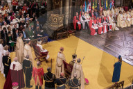 The Coronation of Their Majesties King Charles III and Queen Camilla at Westminster Abbey, UK.