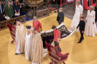 The Coronation of Their Majesties King Charles III and Queen Camilla at Westminster Abbey, UK.