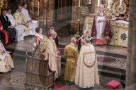 The Coronation of Their Majesties King Charles III and Queen Camilla at Westminster Abbey, UK.